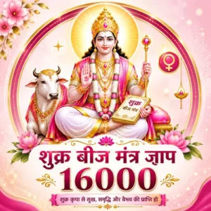 Shukra 16000 Beej Mantra Jaap