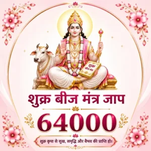Shukra 64000 Beej Mantra Jaap | Shukra Grah Shanti Puja Online